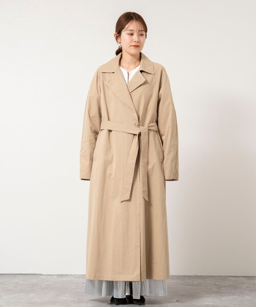 ウォッシャブルLIGHT TRENCH COAT（トレンチコート）｜NOLLEY'S