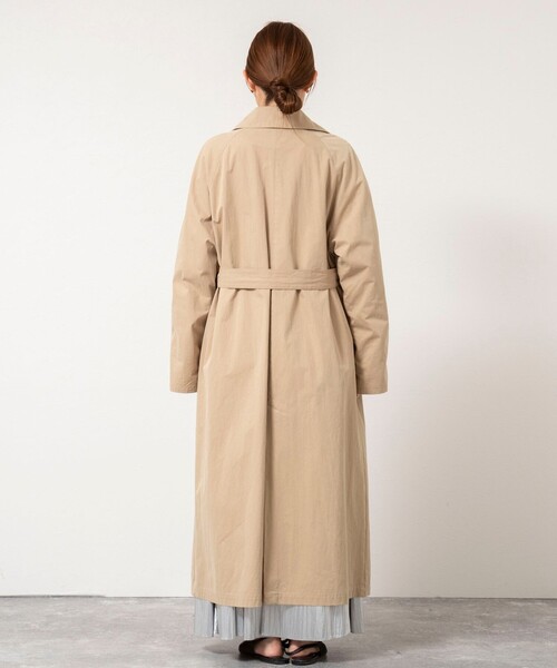 NOLLEY’S（ノーリーズ）の「ウォッシャブルLIGHT TRENCH COAT（トレンチコート・レディース・ベージュ・38/36）」の19枚目の写真