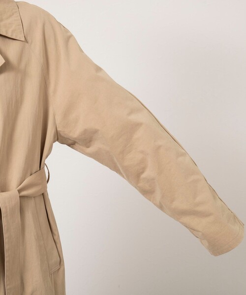 NOLLEY’S（ノーリーズ）の「ウォッシャブルLIGHT TRENCH COAT（トレンチコート・レディース・ベージュ・38/36）」の20枚目の写真
