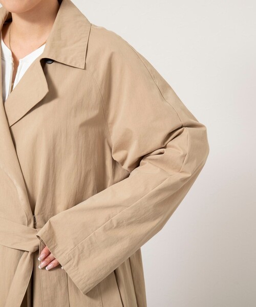 NOLLEY’S（ノーリーズ）の「ウォッシャブルLIGHT TRENCH COAT（トレンチコート・レディース・ベージュ・38/36）」の21枚目の写真