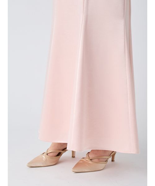 LILY BROWN（リリーブラウン）の「エンブロイダリーヴィンテージサテンドレス（ドレス・レディース・ピンク/チャコールグレー/ブラック・0/1）」の10枚目の写真