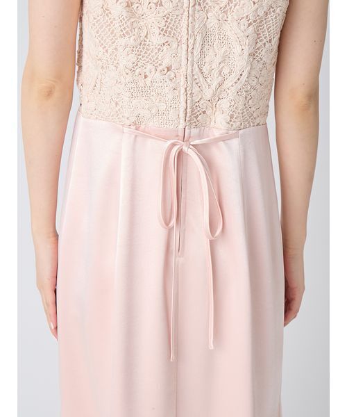 LILY BROWN（リリーブラウン）の「エンブロイダリーヴィンテージサテンドレス（ドレス・レディース・ピンク/チャコールグレー/ブラック・0/1）」の12枚目の写真