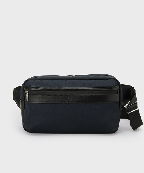 tk.TAKEO KIKUCHI(ティーケータケオキクチ)の「【保冷】レクタングルボディバッグ(ボディバッグ/ウエストポーチ・メンズ・チャコールグレー/ダークグリーン/ネイビー・00)」の17枚目の写真