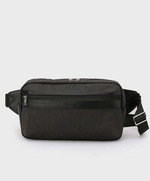 tk.TAKEO KIKUCHI(ティーケータケオキクチ)の「【保冷】レクタングルボディバッグ(ボディバッグ/ウエストポーチ・メンズ・チャコールグレー/ダークグリーン/ネイビー・00)」の19枚目の写真