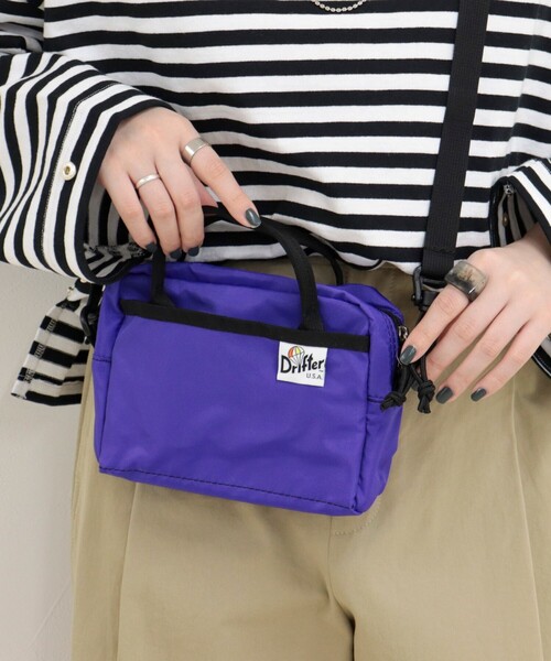 fredy emue（フレディエミュ）の「【Drifter/ドリフター】TIFFIN MINI BAG（ショルダーバッグ・レディース・パープル/ライトブルー/ブラウン系その他/グレー系その他・FREE）」の8枚目の写真