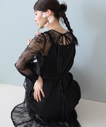 セール】花柄刺繍 レースボレロ キャミワンピース 2点セット