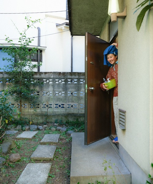PAMM(パム)の「花や実や葉のワッフルパンツ(その他パンツ・レディース・グリーン系/ホワイト×パープル・2/1)」の13枚目の写真
