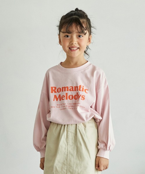 undeny.(アンディニ-)の「undeny/アンディニー Romantic L/S Tシャツ(Tシャツ/カットソー・キッズ・ピンク/ホワイト/チャコールグレー・XL/L/M)」の3枚目の写真