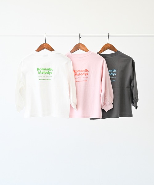 undeny.(アンディニ-)の「undeny/アンディニー Romantic L/S Tシャツ(Tシャツ/カットソー・キッズ・ピンク/ホワイト/チャコールグレー・XL/L/M)」の19枚目の写真