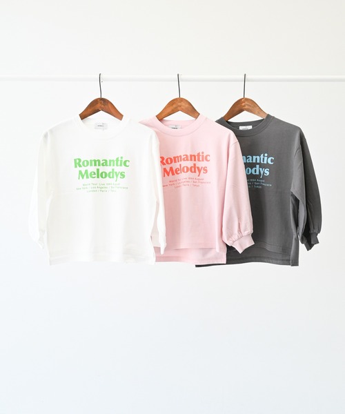 undeny.(アンディニ-)の「undeny/アンディニー Romantic L/S Tシャツ(Tシャツ/カットソー・キッズ・ピンク/ホワイト/チャコールグレー・XL/L/M)」の20枚目の写真