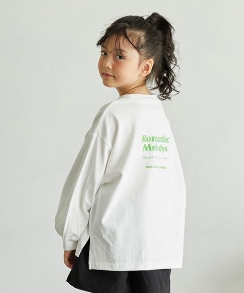 undeny.(アンディニ-)の「undeny/アンディニー Romantic L/S Tシャツ(Tシャツ/カットソー・キッズ・ピンク/ホワイト/チャコールグレー・XL/L/M)」の22枚目の写真