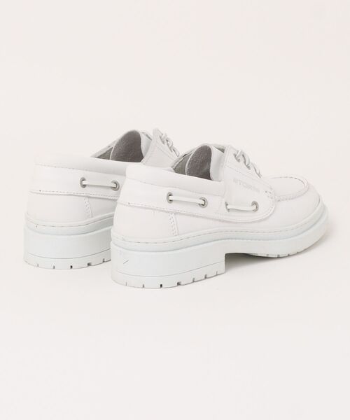 def/focus tokyo(デフフォーカストーキョー)の「STORM/ストーム モカシンデッキシューズ【150E NEW PACIFIC】(モカシン/デッキシューズ・メンズ・ブラック/ホワイト・43/42/41/40/45/44)」の3枚目の写真