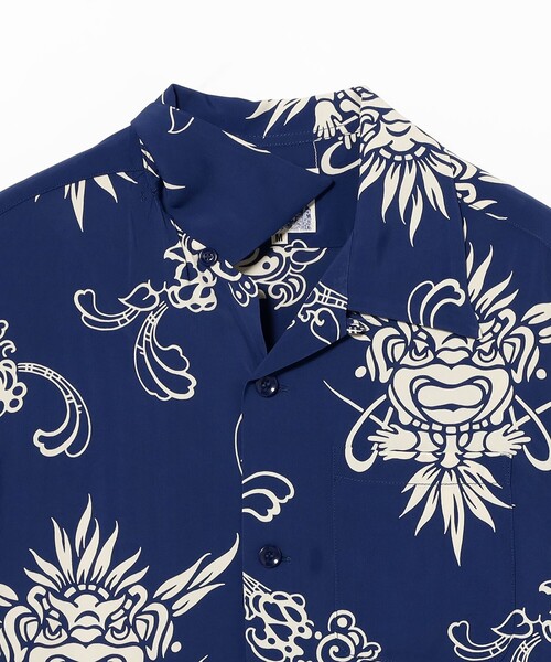 SUN SURF（サンサーフ）の「【別注】SUN SURF / オープンカラー シャツ（シャツ/ブラウス・レディース・ネイビー/ホワイト・MEDIUM/LARGE）」の21枚目の写真