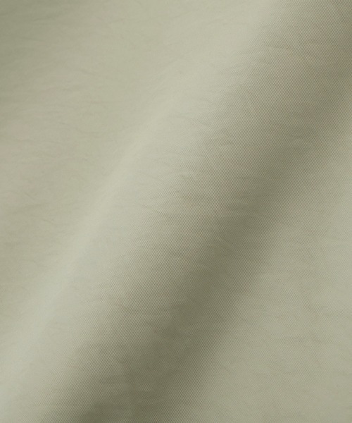 Green　Parks（グリーンパークス）の「撥水加工フード付ブルゾン（ブルゾン・レディース・カーキ/ホワイト系その他2/グレー・FREE）」の11枚目の写真