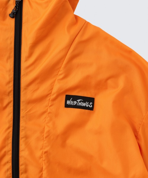 WILD THINGS(ワイルドシングス)の「パッカブルウィンドパーカー│PACKABLE WIND PARKA(ナイロンジャケット・メンズ・オレンジ/チャコールグレー/オリーブ/ブラック・XL/L/M/S)」の9枚目の写真