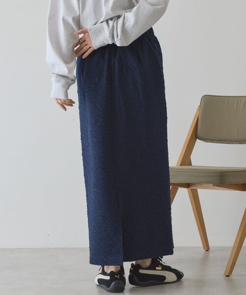 AMERICAN HOLIC（アメリカンホリック）の「フクレジャガードタイトスカート（スカート・レディース・ブラウン/グレー系その他/ダークネイビー・L/M）」の13枚目の写真