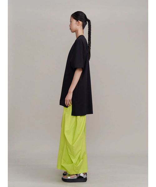 UN3D.（アンスリード）の「STRATUM ART PRINT T-SH / ストレイタムアートプリントTシャツ（Tシャツ/カットソー・レディース・ブラック/ホワイト・38/36）」の6枚目の写真