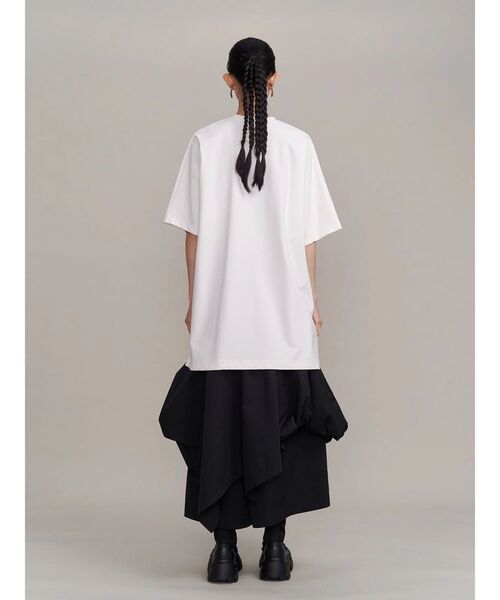 UN3D.（アンスリード）の「STRATUM ART PRINT T-SH / ストレイタムアートプリントTシャツ（Tシャツ/カットソー・レディース・ブラック/ホワイト・38/36）」の13枚目の写真