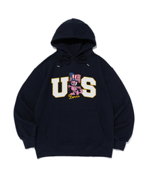 BERNI（ベルニ）の「BERNI AMERICA LOGO HOOD (NAVY)（パーカー）」