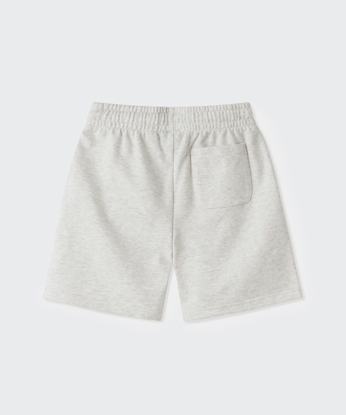 MUSINSA STANDARD KIDS（ムシンサスタンダードキッズ）の「ベーシックスウェットショーツ [オートミール]（その他パンツ・レディース・その他・100/110/120/130/140/150/160）」の3枚目の写真