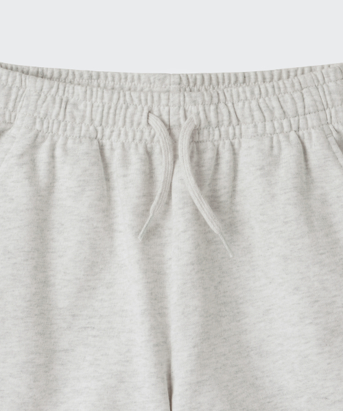 MUSINSA STANDARD KIDS（ムシンサスタンダードキッズ）の「ベーシックスウェットショーツ [オートミール]（その他パンツ・レディース・その他・100/110/120/130/140/150/160）」の4枚目の写真