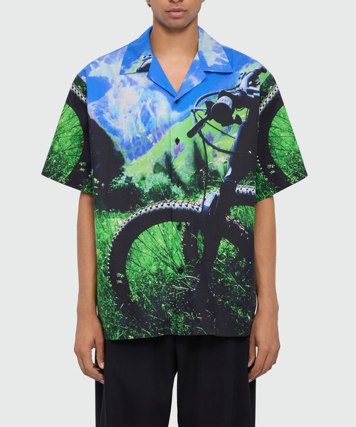 MSGM(エムエスジーエム)の「BIKE LIFE フォトグラフィックシャツ(シャツ/ブラウス・メンズ・マルチ・40/38)」の2枚目の写真