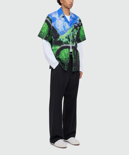 MSGM(エムエスジーエム)の「BIKE LIFE フォトグラフィックシャツ(シャツ/ブラウス・メンズ・マルチ・40/38)」の4枚目の写真