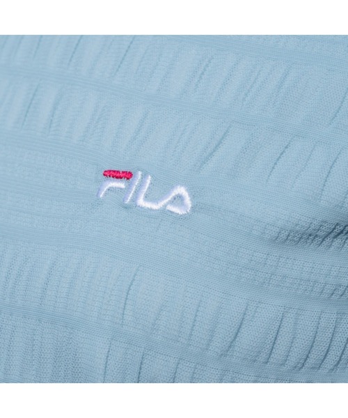 FILA（フィラ）の「FILA UVあったかふんわりデザイントップス（ニット/セーター・レディース・グレイッシュブルー/オフホワイト/ブラック・LARGE/MEDIUM/3L/LL）」の5枚目の写真