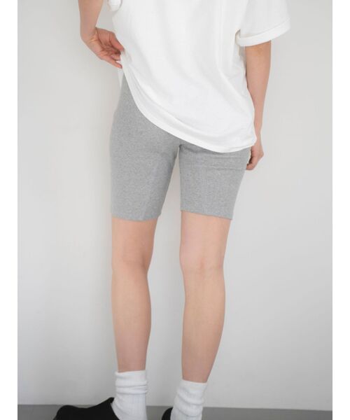 Ungrid（アングリッド）の「レイヤードデザインテレコサイクルパンツ（その他パンツ・レディース・ライトグレー/ブラック・FREE）」の12枚目の写真