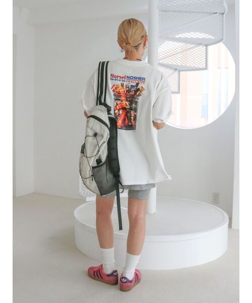 Ungrid（アングリッド）の「レイヤードデザインテレコサイクルパンツ（その他パンツ・レディース・ライトグレー/ブラック・FREE）」の16枚目の写真