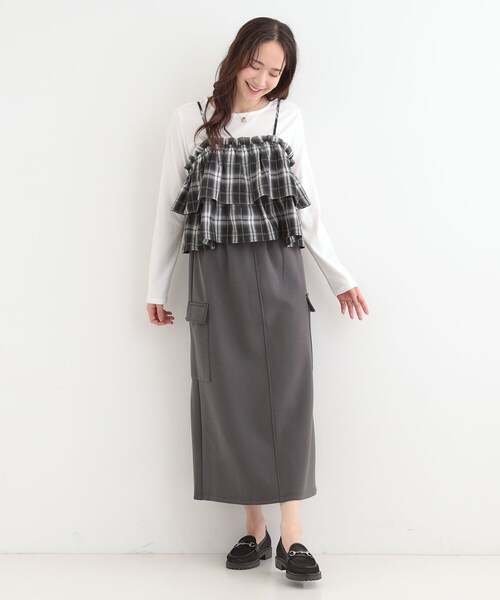 SHOO・LA・RUE（シューラルー）の「メッシュローファー（パンプス・レディース・ダークブラウン/ブラック・45/35）」の9枚目の写真