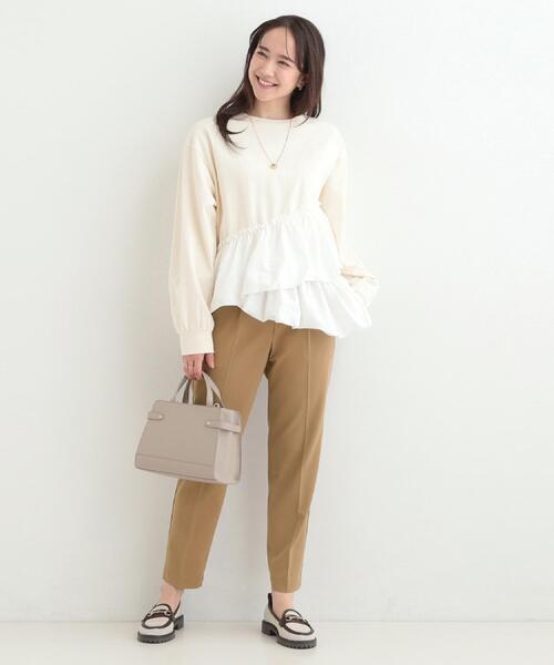 SHOO・LA・RUE（シューラルー）の「メッシュローファー（パンプス・レディース・ダークブラウン/ブラック・45/35）」の11枚目の写真