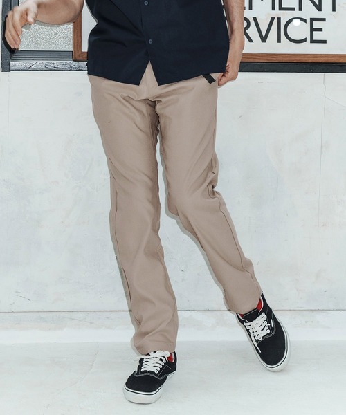 No Rain No Rainbow(ノーレインノーレインボー)の「mp14820-climbing pants クライミングパンツ(NR26S-18)(その他パンツ・メンズ・ネイビー/ベージュ/ブラック・S/XL/L/M)」の2枚目の写真