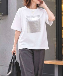 【サイズ展開あり!】 シルキータッチスムースプリントTee