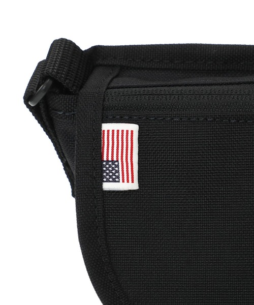 Manhattan Portage(マンハッタンポーテージ)の「Nylon Messenger Bag (XS) FZP LVL MTA(メッセンジャーバッグ・メンズ・ブラック・X-SMALL)」の7枚目の写真