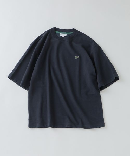 LACOSTE（ラコステ）の「LACOSTE / ラコステ 別注ヘビーピケ Tシャツ（Tシャツ/カットソー・メンズ・ピンク系その他/ブラック系その他/サファリグリーン/ブルー/グレー/ネイビー・4/3/5）」の10枚目の写真