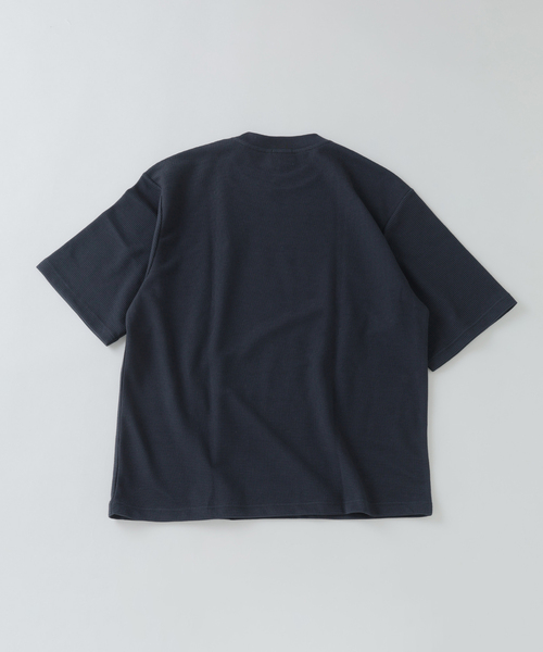 LACOSTE（ラコステ）の「LACOSTE / ラコステ 別注ヘビーピケ Tシャツ（Tシャツ/カットソー・メンズ・ピンク系その他/ブラック系その他/サファリグリーン/ブルー/グレー/ネイビー・4/3/5）」の19枚目の写真