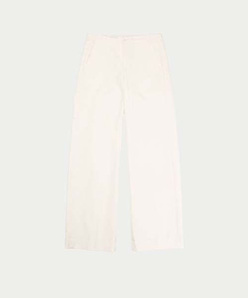 YEARNING（イヤニング）の「LOOSE STRING COTTON PANTS, IVORY（その他パンツ・レディース・その他・FREE）」の2枚目の写真