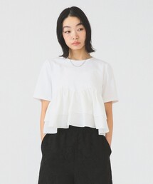 Ray BEAMS | ティアード キリカエ Tシャツ(Tシャツ/カットソー)