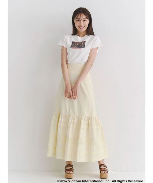 MERCURYDUO(マーキュリーデュオ)の「【EMILY IN PARISコラボ】グラフィックロゴTシャツ(Tシャツ/カットソー・レディース・オフホワイト・FREE)」の9枚目の写真