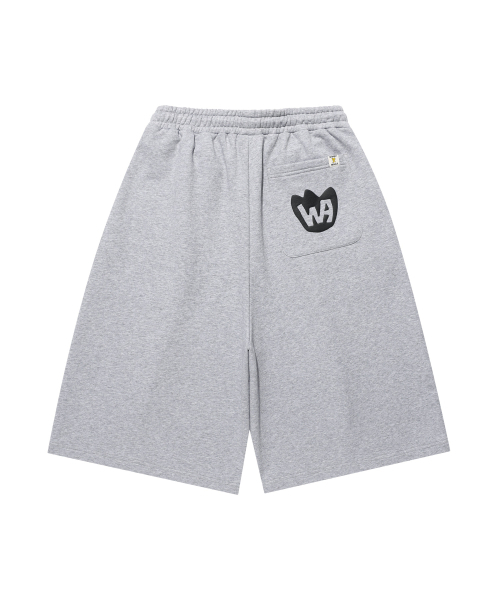 Wacky WiLLy(ワッキーウィリー)の「ワイドスウェットバミューダショートパンツグレー(その他パンツ・レディース・その他・MEDIUM/LARGE/X-LARGE/SMALL)」の3枚目の写真