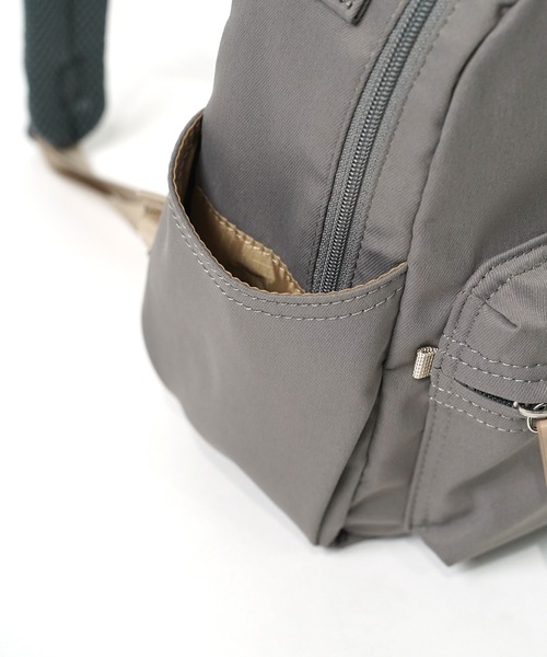 anello GRANDE（アネログランデ）の「"02"≪anello GRANDE≫motte/モッテ 5ポケット/7L もちっとハンドル ラウンド ミニリュック（バックパック/リュック・レディース・ブラック/ブルーグレー/グレー/サンドベージュ・ONE SIZE）」の22枚目の写真