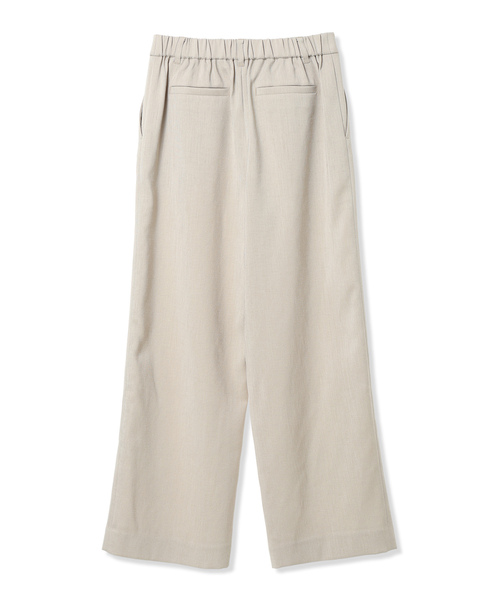 A/C DESIGN BY ALPHA CUBIC(エーシーデザインバイアルファキュービック)の「リネンライクワイドパンツ【セットアップ対応・ウエストゴム・シワになりにくい】(その他パンツ・レディース・ベージュ/ネイビー・61/64/67)」の21枚目の写真