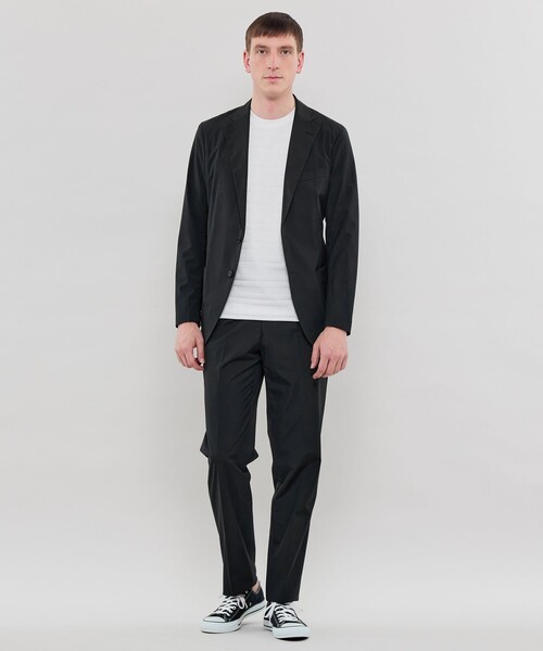 MACKINTOSH LONDON(マッキントッシュ ロンドン)の「【FEATHER-TECH PAC】FLEX WOOLセットアップジャケット(テーラードジャケット・メンズ・ブラック・40/38/36)」の2枚目の写真