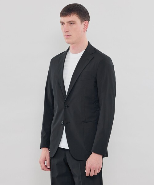MACKINTOSH LONDON(マッキントッシュ ロンドン)の「【FEATHER-TECH PAC】FLEX WOOLセットアップジャケット(テーラードジャケット・メンズ・ブラック・40/38/36)」の4枚目の写真