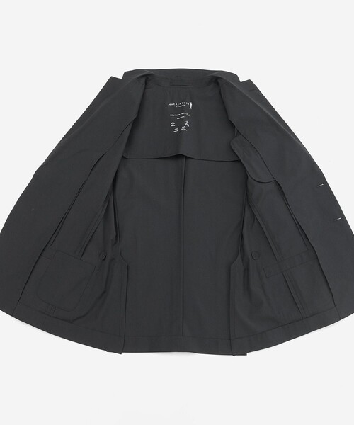 MACKINTOSH LONDON(マッキントッシュ ロンドン)の「【FEATHER-TECH PAC】FLEX WOOLセットアップジャケット(テーラードジャケット・メンズ・ブラック・40/38/36)」の10枚目の写真