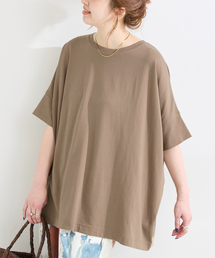 B.C STOCK | 《追加2》ウォッシャブル / 汗染み防止ワイドTEE(Tシャツ/カットソー)