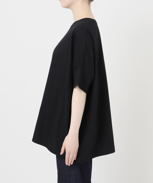 B.C STOCK(ベーセーストック)の「《追加2》ウォッシャブル / 汗染み防止ワイドTEE(Tシャツ/カットソー・レディース・ホワイト/ライトグレー/ブラック/チャコールグレー/ベージュ/カーキ・FREE)」の20枚目の写真
