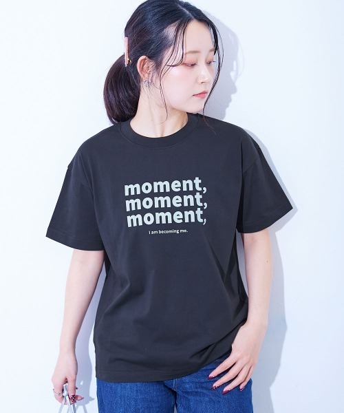 devirock(デビロック)の「【ひやシャリ】接触冷感 デビラボ 大人 プリント半袖Tシャツ(Tシャツ/カットソー・レディース・ブルー系1/ピンク系1/ホワイト系1/ライラック系1/ホワイト系2/ブラック系1/グリーン系1/ブラック系2/ライトグレー系1/ホワイト系3・M/L/LL)」の5枚目の写真