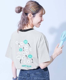 devirock（デビロック）の「【ひやシャリ】接触冷感 デビラボ 大人 プリント半袖Tシャツ（Tシャツ/カットソー）」